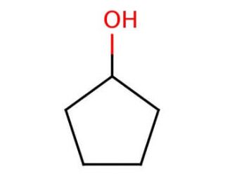 Cyclopentanol (CAS 96-41-3) - chemical structure image