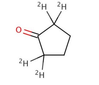 Cyclopentanone-2,2,5,5-d<sub>4</sub> (CAS 3997-89-5) - chemical structure image