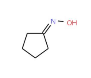 Cyclopentanone oxime (CAS 1192-28-5) - chemical structure image
