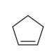 Cyclopentene (CAS 142-29-0) - chemical structure image