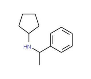 Cyclopentyl-(1-phenyl-ethyl)-amine - chemical structure image