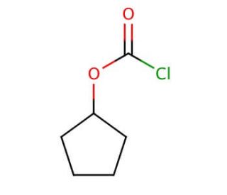 Cyclopentyl chloroformate (CAS 50715-28-1) - chemical structure image