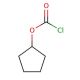 Cyclopentyl chloroformate (CAS 50715-28-1) - chemical structure image