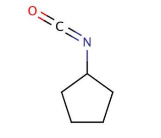 Cyclopentyl isocyanate (CAS 4747-71-1) - chemical structure image