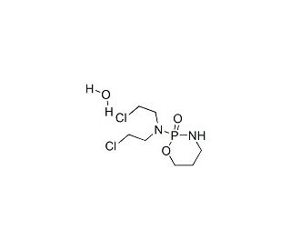 Cyclophosphamide Monohydrate (CAS 6055-19-2) - chemical structure image