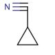 Cyclopropanecarbonitrile (CAS 5500-21-0) - chemical structure image