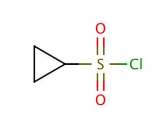 Cyclopropanesulfonyl chloride (CAS 139631-62-2) - chemical structure image