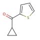 Cyclopropyl 2-thienyl ketone (CAS 6193-47-1) - chemical structure image