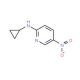 Cyclopropyl-(5-nitro-pyridin-2-yl)-amine (CAS 246862-51-1) - chemical structure image