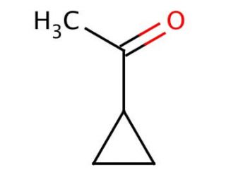Cyclopropyl methyl ketone (CAS 765-43-5) - chemical structure image