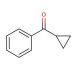 Cyclopropyl phenyl ketone (CAS 3481-02-5) - chemical structure image