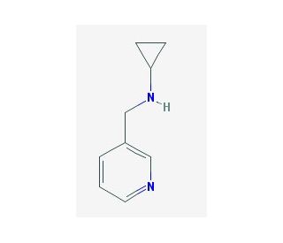 Cyclopropyl-pyridin-3-ylmethyl-amine (CAS 183609-18-9) - chemical structure image