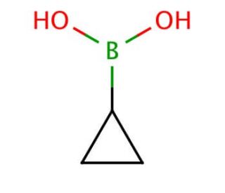 Cyclopropylboronic acid (CAS 411235-57-9) - chemical structure image