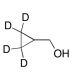 Cyclopropylmethanol-d4 (CAS 91314-18-0) - chemical structure image