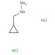 (Cyclopropylmethyl)hydrazine dihydrochloride (CAS 809282-61-9) - chemical structure image