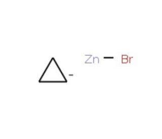 Cyclopropylzinc bromide solution (CAS 126403-68-7) - chemical structure image
