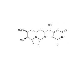 Cylindrospermopsin (CAS 143545-90-8) - chemical structure image