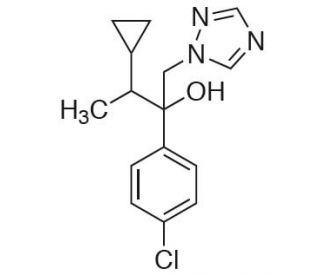 Cyproconazole (CAS 94361-06-5) - chemical structure image