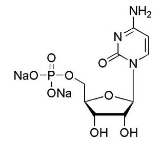 Cytidine-5&prime;-monophosphate disodium salt (CAS 6757-06-8) - chemical structure image 