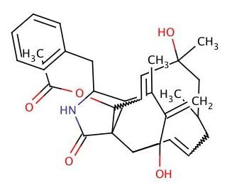 Cytochalasin H (CAS 53760-19-3) - chemical structure image