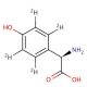 D-(−)-4-Hydroxyphenyl-d4-glycine - chemical structure image