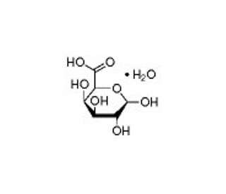 D-(+)-Galacturonic acid monohydrate (CAS 91510-62-2) - chemical structure image