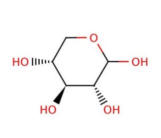 D-(+)-Xylose (CAS 58-86-6) - chemical structure image