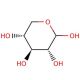 D-(+)-Xylose 的分子结构, CAS编号: 58-86-6 D-(+)-Xylose (CAS 58-86-6) - chemical structure image