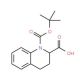 D-1-Boc-1,2,3,4-Tetrahydro-quinoline-2-carboxylic acid - chemical structure image