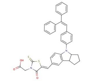 D-102 Dye (CAS 652145-28-3) - chemical structure image