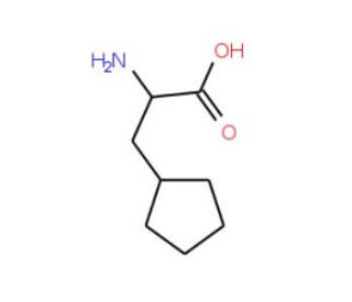 D-3-Cyclopentylalanine (CAS 99295-81-5) - chemical structure image