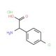 D-4-Chlorophenylglycine HCl (CAS 108392-76-3) - chemical structure image
