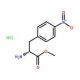 D-4-Nitrophenylalanine methyl ester hydrochloride (CAS 67877-95-6) - chemical structure image