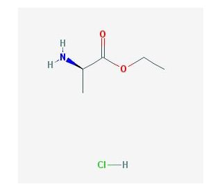 D-Alanine ethyl ester hydrochloride (CAS 6331-09-5) - chemical structure image