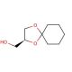 D-α,β-Cyclohexylideneglycerol (CAS 95335-91-4) - chemical structure image