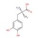 D-α-Methyl DOPA (CAS 2799-15-7) - chemical structure image