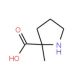 D-alpha-Methylproline (CAS 63399-77-9) - chemical structure image