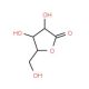 D-Arabonic acid-1,4-lactone (CAS 42417-44-7) - chemical structure image