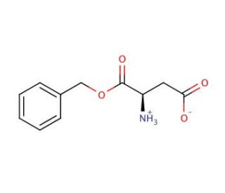 D-Aspartic acid alpha-benzyl ester (CAS 6367-42-6) - chemical structure image