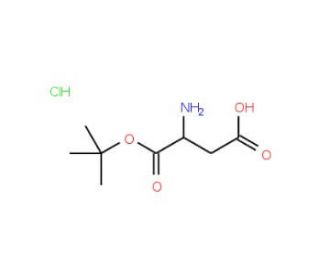 D-Aspartic acid alpha-tert-butyl ester hydrochloride (CAS 148823-36-3) - chemical structure image