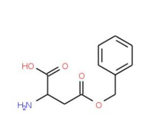 D-Aspartic acid beta-benzyl ester (CAS 13188-89-1) - chemical structure image