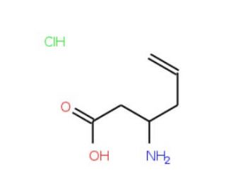 D-beta-Homoallylglycine hydrochloride (CAS 82448-92-8) - chemical structure image