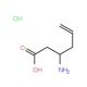 D-beta-Homoallylglycine hydrochloride (CAS 82448-92-8) - chemical structure image