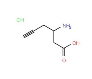 D-beta-Homopropargylglycine hydrochloride (CAS 332064-87-6) - chemical structure image