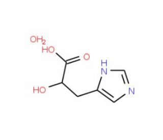D-&beta;-Imidazolelactic Acid, Monohydrate (CAS 1246814-96-9) - chemical structure image