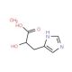 D-β-Imidazolelactic Acid, Monohydrate (CAS 1246814-96-9) - chemical structure image