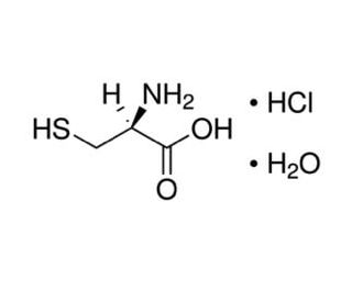 D-Cysteine hydrochloride monohydrate (CAS 32443-99-5) - chemical structure image