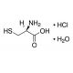 D-Cysteine hydrochloride monohydrate (CAS 32443-99-5) - chemical structure image