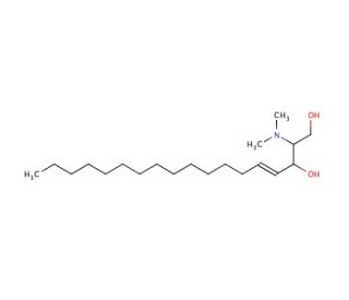 D-erythro-N,N-Dimethylsphingosine (CAS 119567-63-4) - chemical structure image
