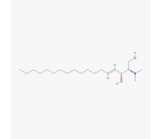 D-erythro-N,N-Dimethylsphingosine (CAS 119567-63-4) - chemical structure image